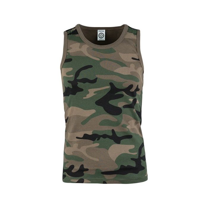 Fostex singlet camo woodland