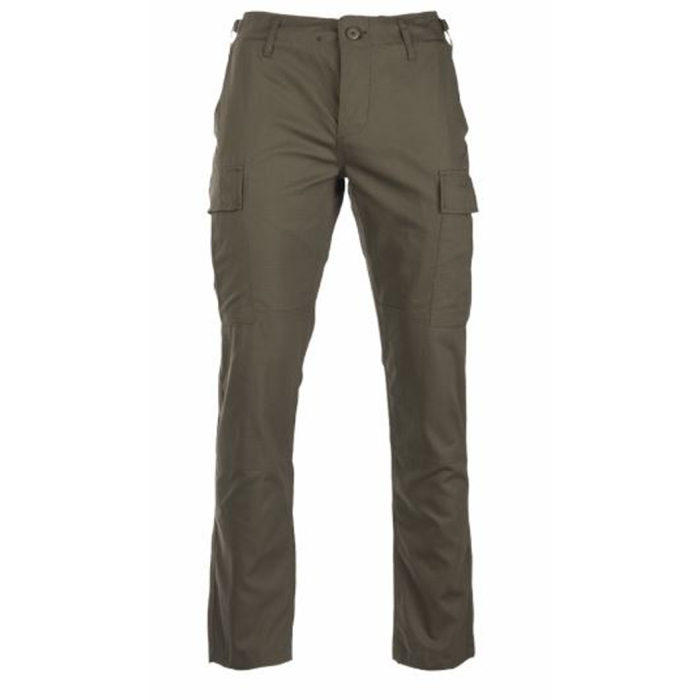 Teesar BDU broek olijfgroen slim fit