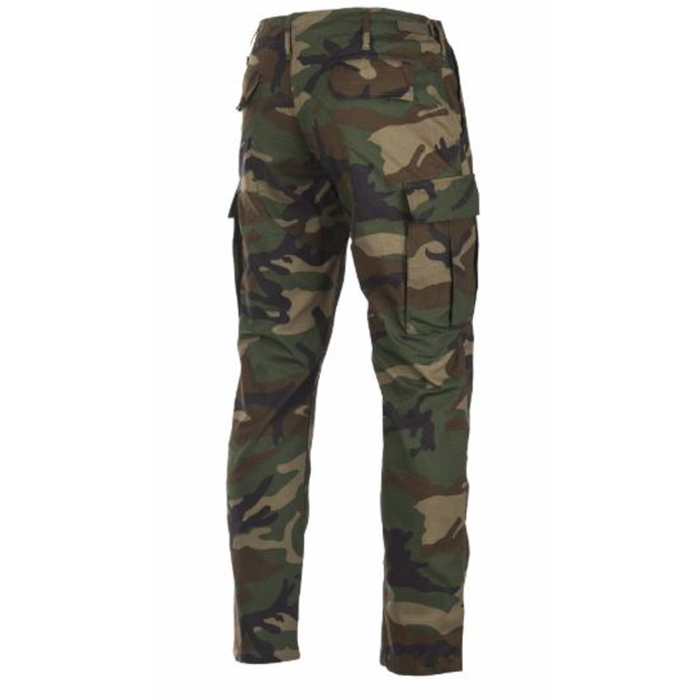 Teesar BDU broek woodland slim fit