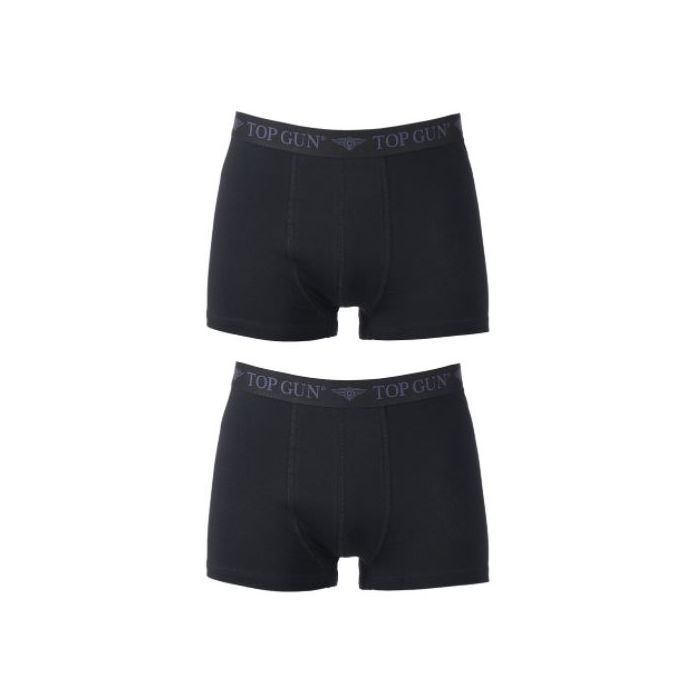 Top gun boxer shorts zwart dubbelpack