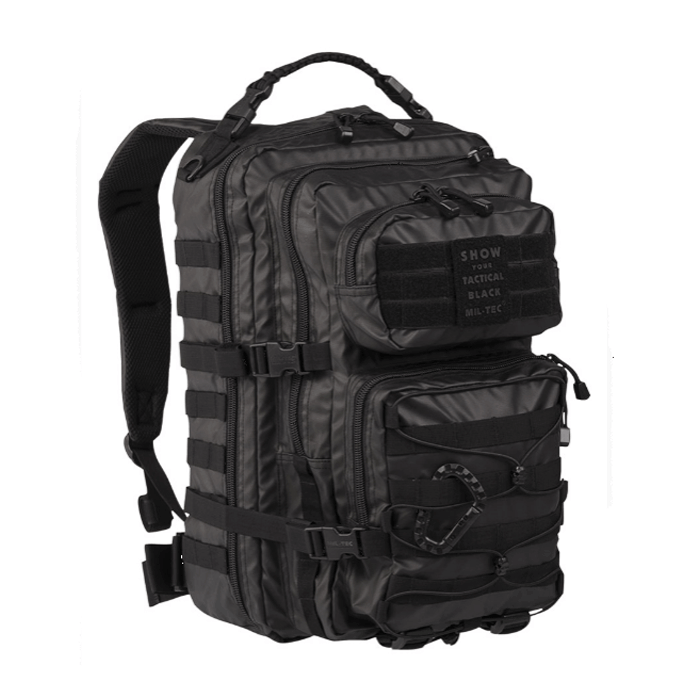 Mil-Tec US assault rugtas tactical black