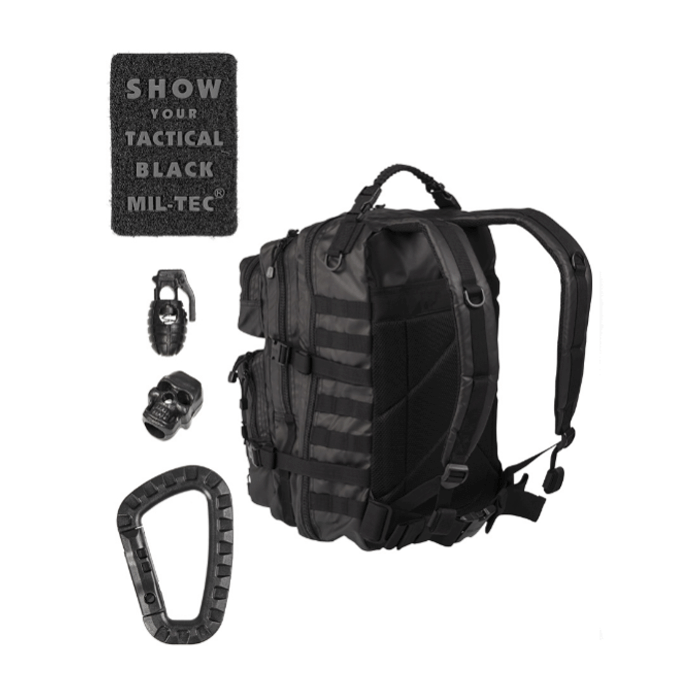 Mil-Tec US assault rugtas tactical black