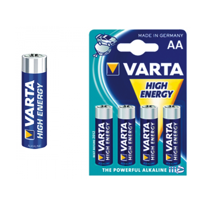 Varta batterij AA 4 stuks