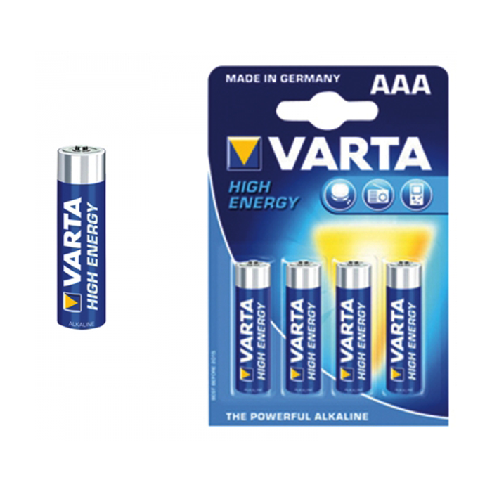 Varta batterij 4 stuks