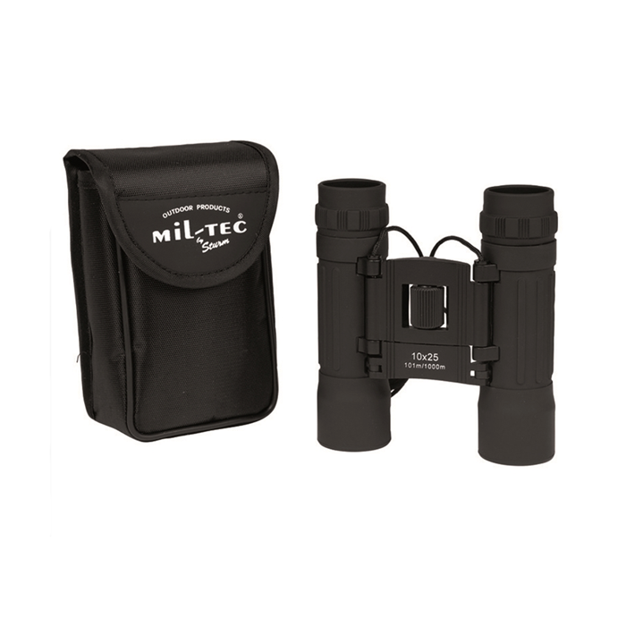 Mil-Tec verrekijker 10x25 met tas