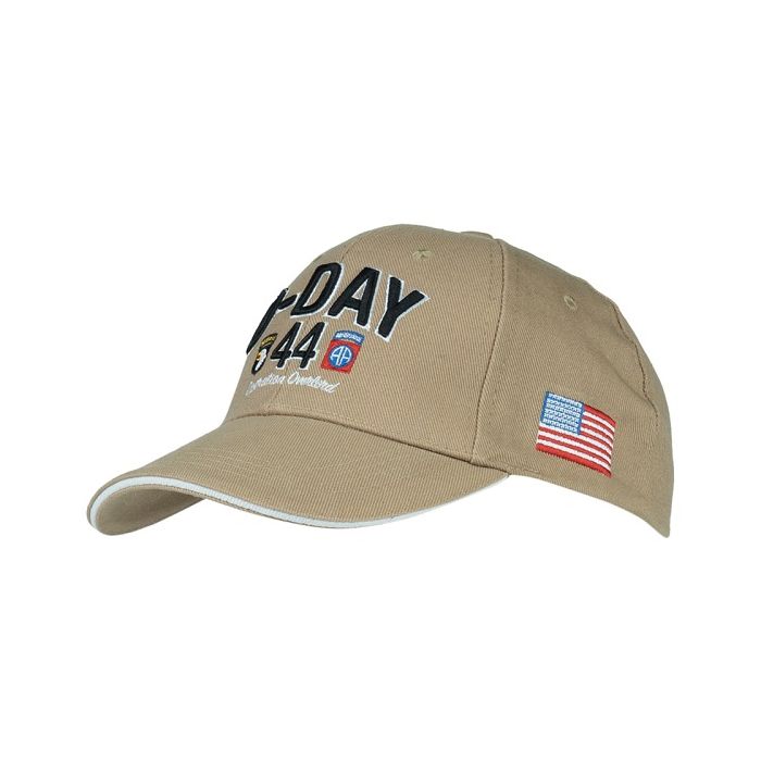 Fostex baseball cap D-Day Normandy khaki