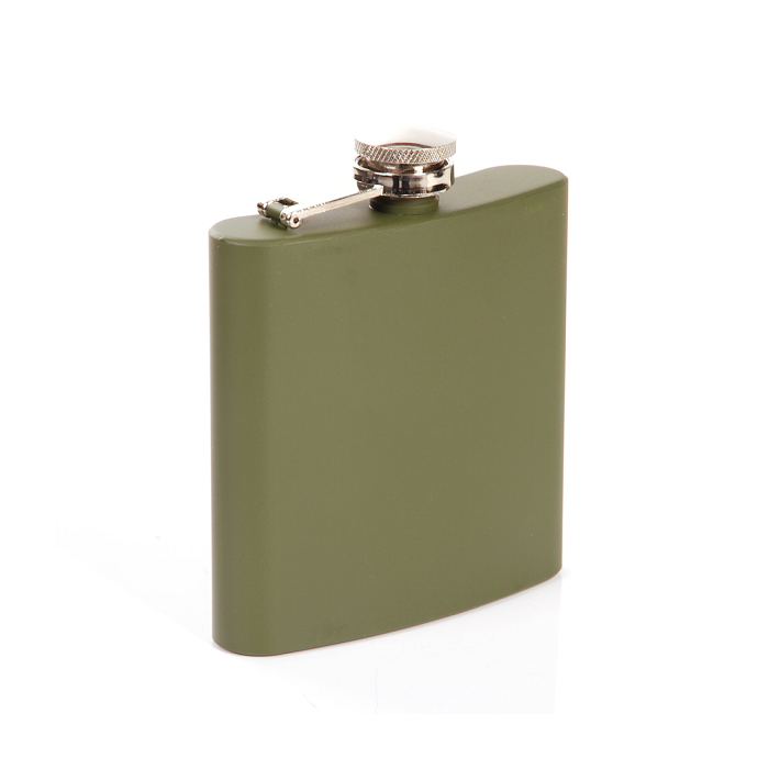 Zakfles 6 ounce groen