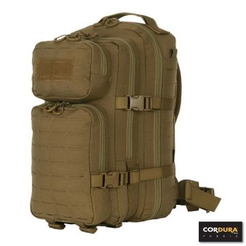 101-INC Assault rugtas cordura lasercut 28 coyote