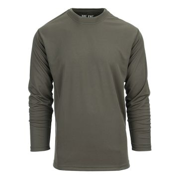 101-INC tactical shirt quick dry lange mouw groen