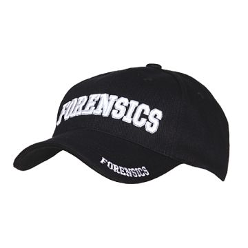 FOSTEX BASEBALL CAP FORENSICS ZWART