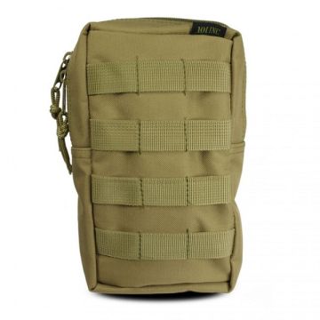 101-inc molle pouch upright khaki