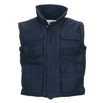 Fostex bodywarmer blauw