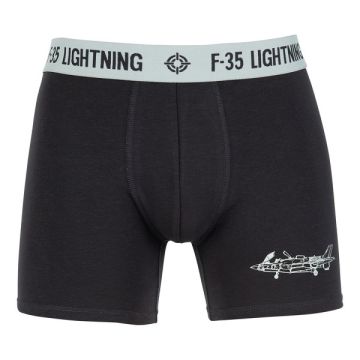 Fostex boxershort F35 lightning zwart
