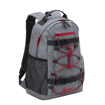 Brandit rugtas urban cruiser grey red 20L