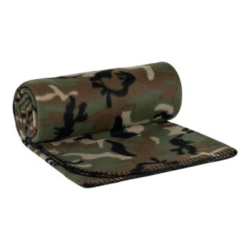 Fosco fleece deken woodland