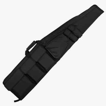 Geweer foudraal versterkt met cordura zwart