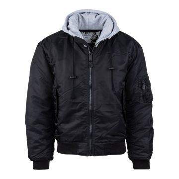 Fostex MA-1 hooded jack zwart