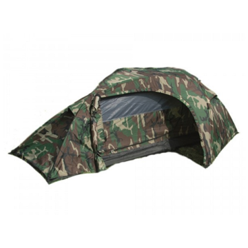 Mil-Tec 1 pers. commando stealth tent woodland