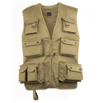 Mil-Tec outdoor vest khaki