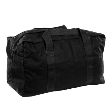 Pilottas zwart 70 ltr 