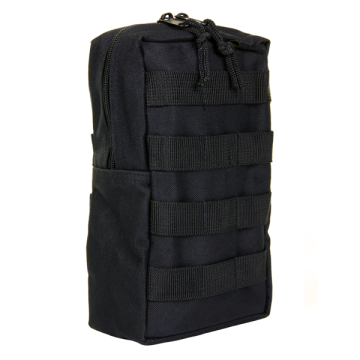 101-inc molle pouch upright zwart