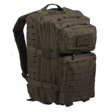 Mil-Tec US army assault rugtas 36 ltr olijfgroen lasercut