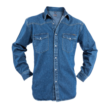 Brams Paris jeans shirt Brad blauw