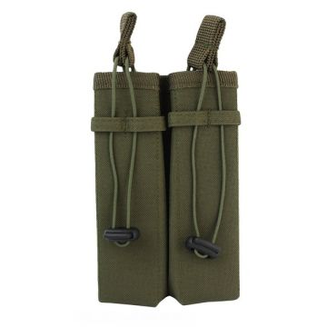 101-INC molle pouch side arm 2 magazijnen #C groen