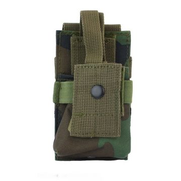 101-INC molle pouch radio utility #G woodland