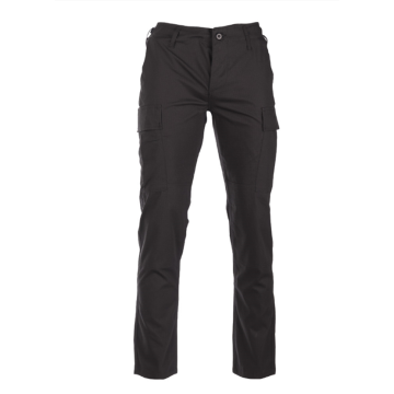 Teesar BDU broek zwart slim fit