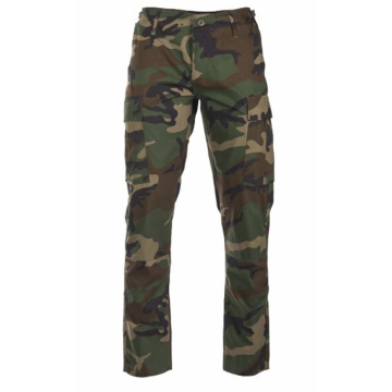 Teesar BDU broek woodland slim fit