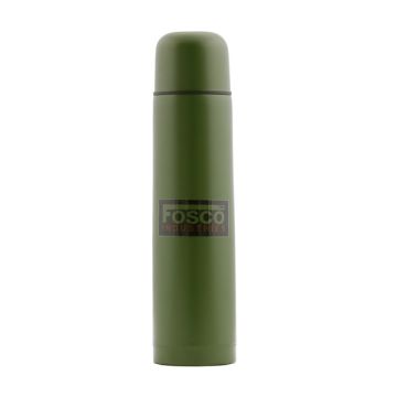 Fosco RVS thermosfles 1 liter groen