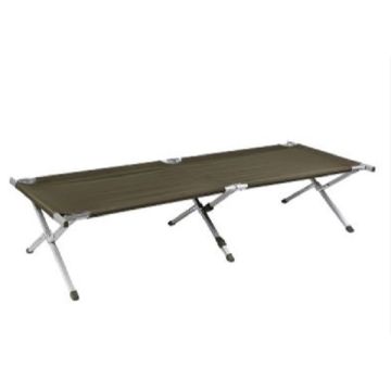 Mil-Tec veldbed 210x70 aluminium olijfgroen