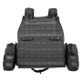 101-INC Tactical vest Ranger zwart