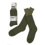 Fostex leger sokken 60% wol kleur legergroen