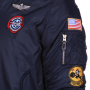 Fostex kinder MA-1 flight jacket USAF blauw