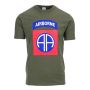 Fostex T-shirt 82nd Airborne logo groot.