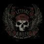 720gear dames T-shirt lethal angel zwart