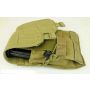 101-INC munitie tas Airsoft dubbel magazijn khaki
