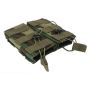 101-INC molle pouch mag. open #F woodland