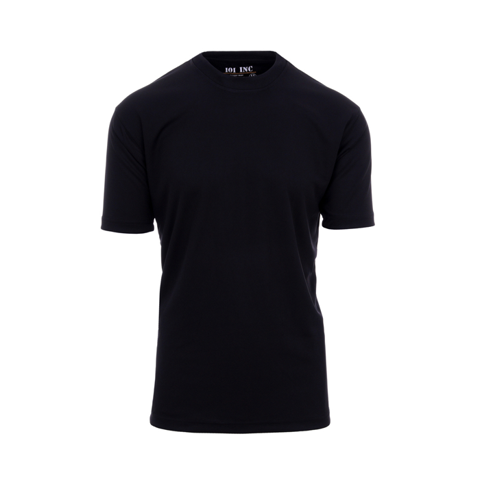 101-INC t-shirt zwart quick dry