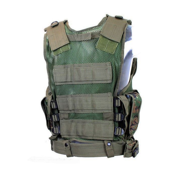101-INC Tactical vest predator digital camo