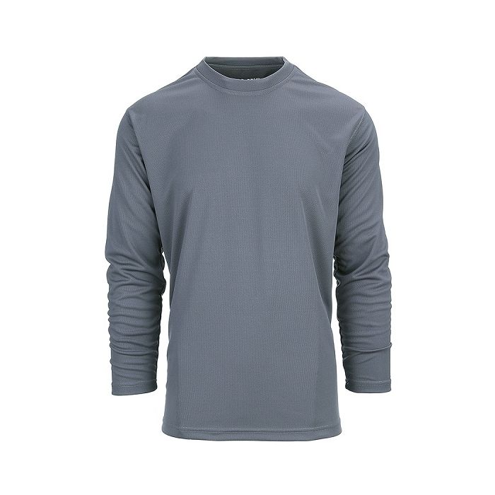 101-INC tactical shirt quick dry lange mouw wolf grey