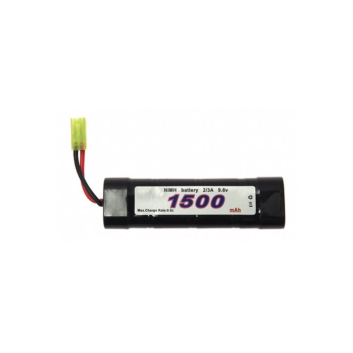 101-INC batterij  NIMH 9.6V - 1500 mah