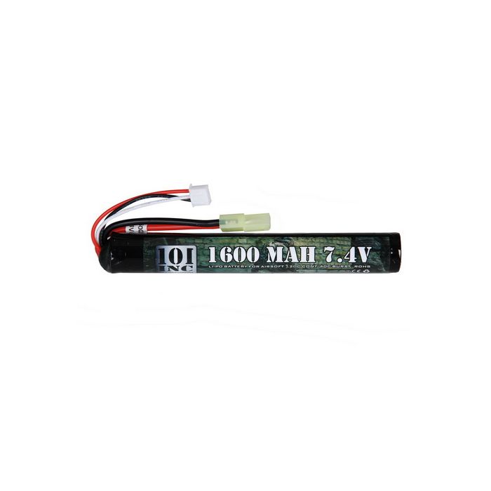 101 INC Li-Po batterij 7.4V -1600 MAH