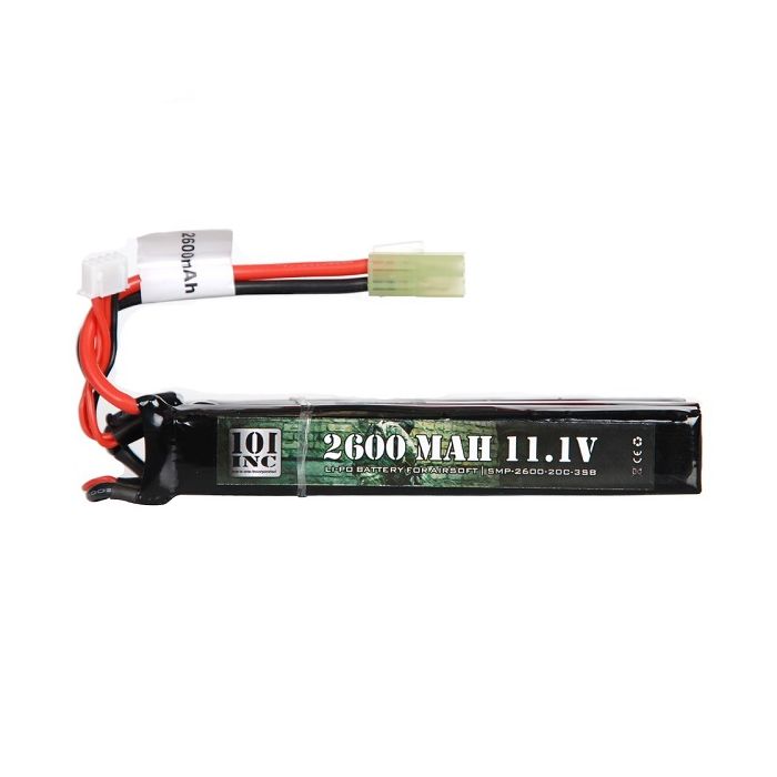 101 INC Li-Po batterij 11.1V -2200 MAH 