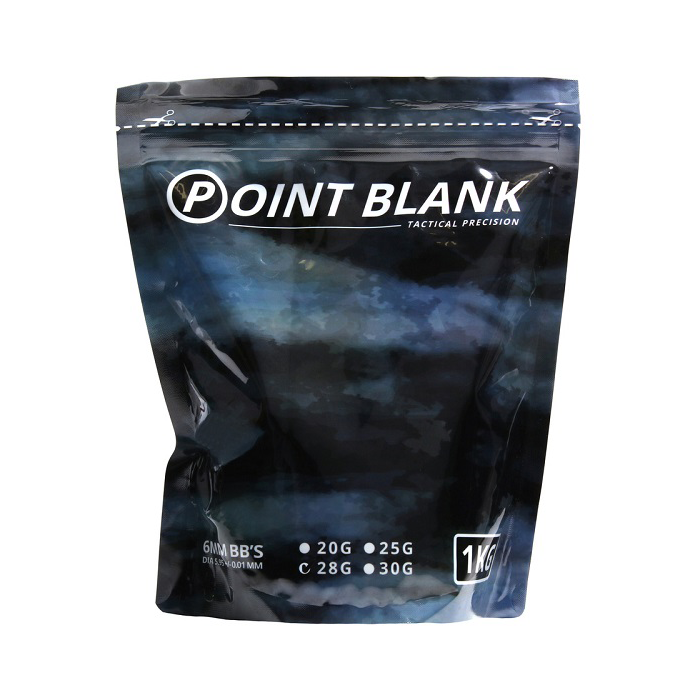 Airsoft BB's 0.28G Point Blank 1 Kg
