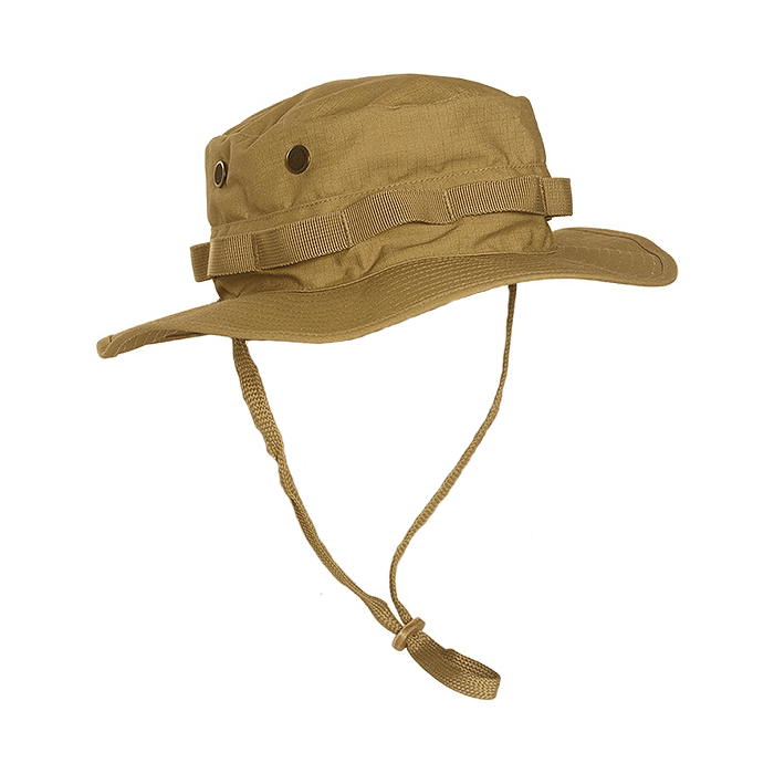 Mil-Tec bush hoed ripstop met nekflap coyote