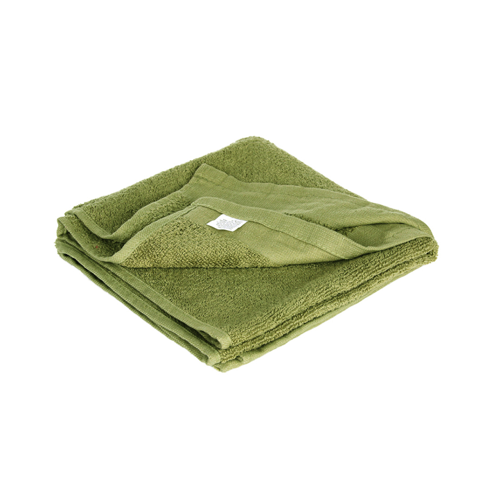 Handdoek katoen groen 