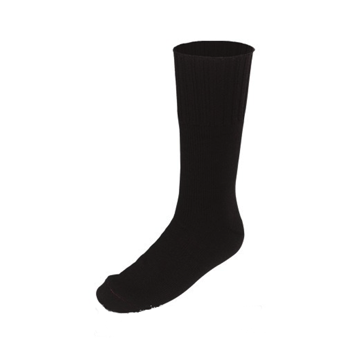 KL leger sokken 70% wol zwart